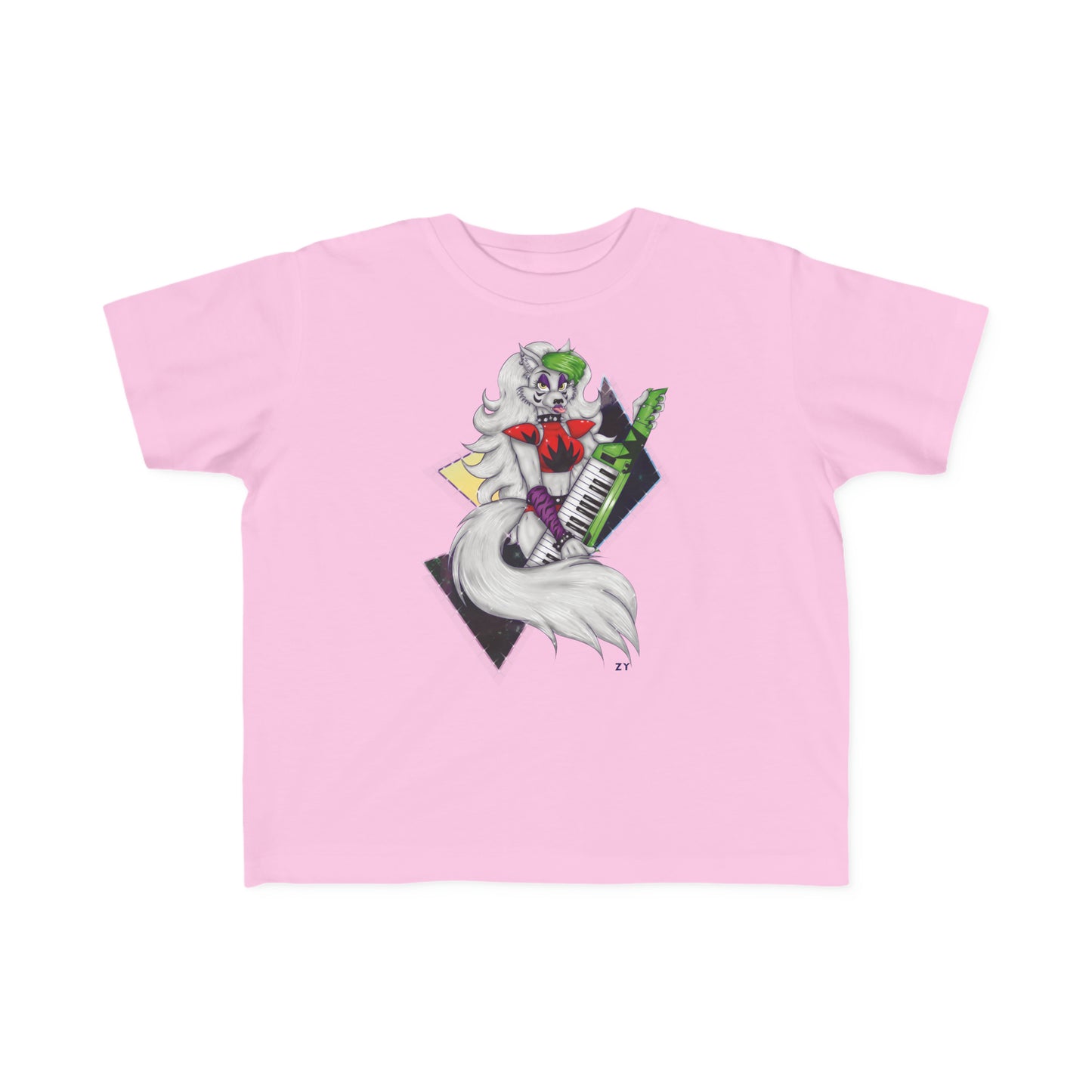 Roxy Rockstar Character Print Kid's Fine Jersey Tee