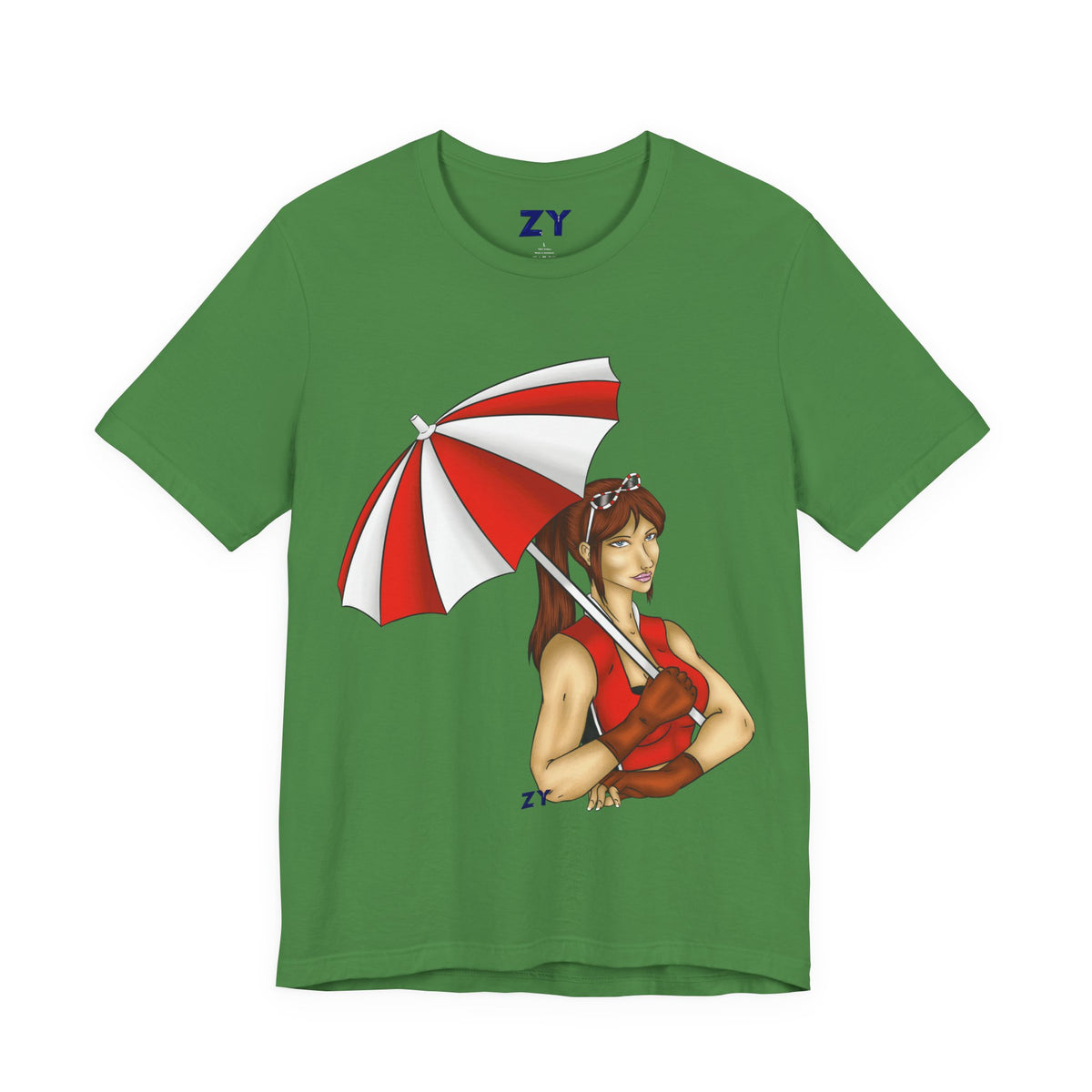 Umbrella Claire CVX Fanart Unisex Jersey Short Sleeve Tee