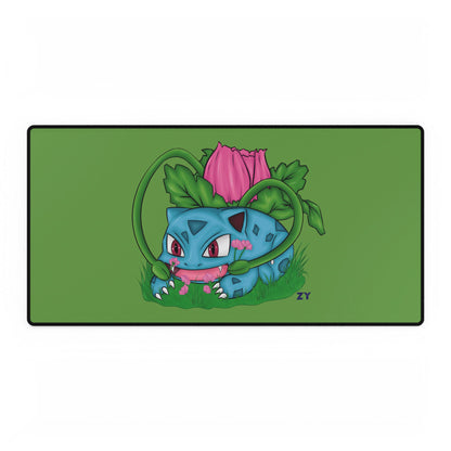 Pokesaur Flower Beast Fanart Print Desk Mat