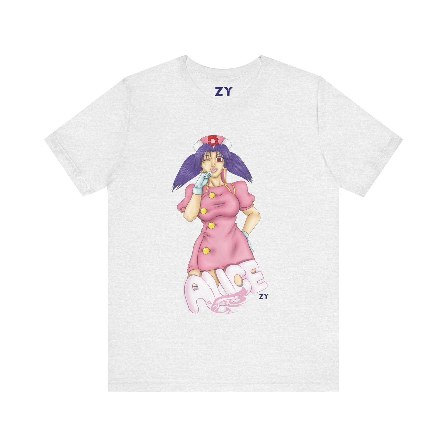 BR Nurse Alice Fanart Print Unisex Jersey Short Sleeve Tee