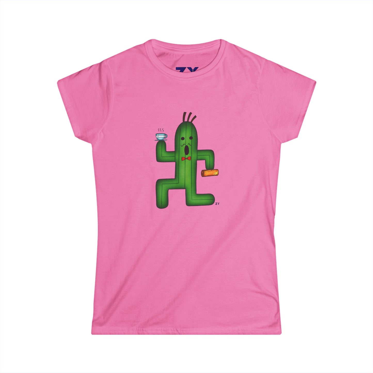 Cactaur Soft Style Ladies Tee