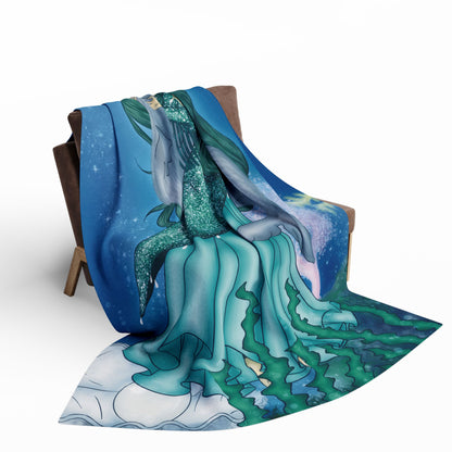 Marina & Oink Fanart Arctic Fleece Blanket