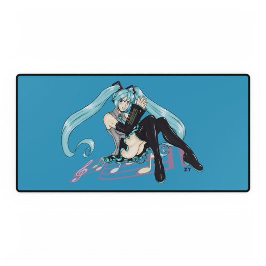 V'Loid: H. Miku Fanart Print Fanart Desk Mat