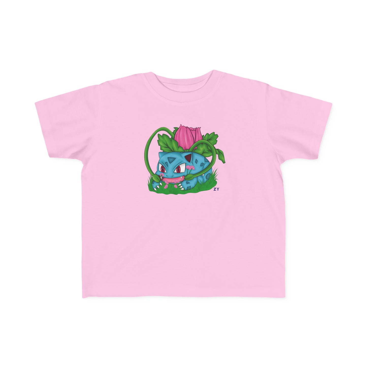 Pokesaur Fanart Kid's Fine Jersey Tee