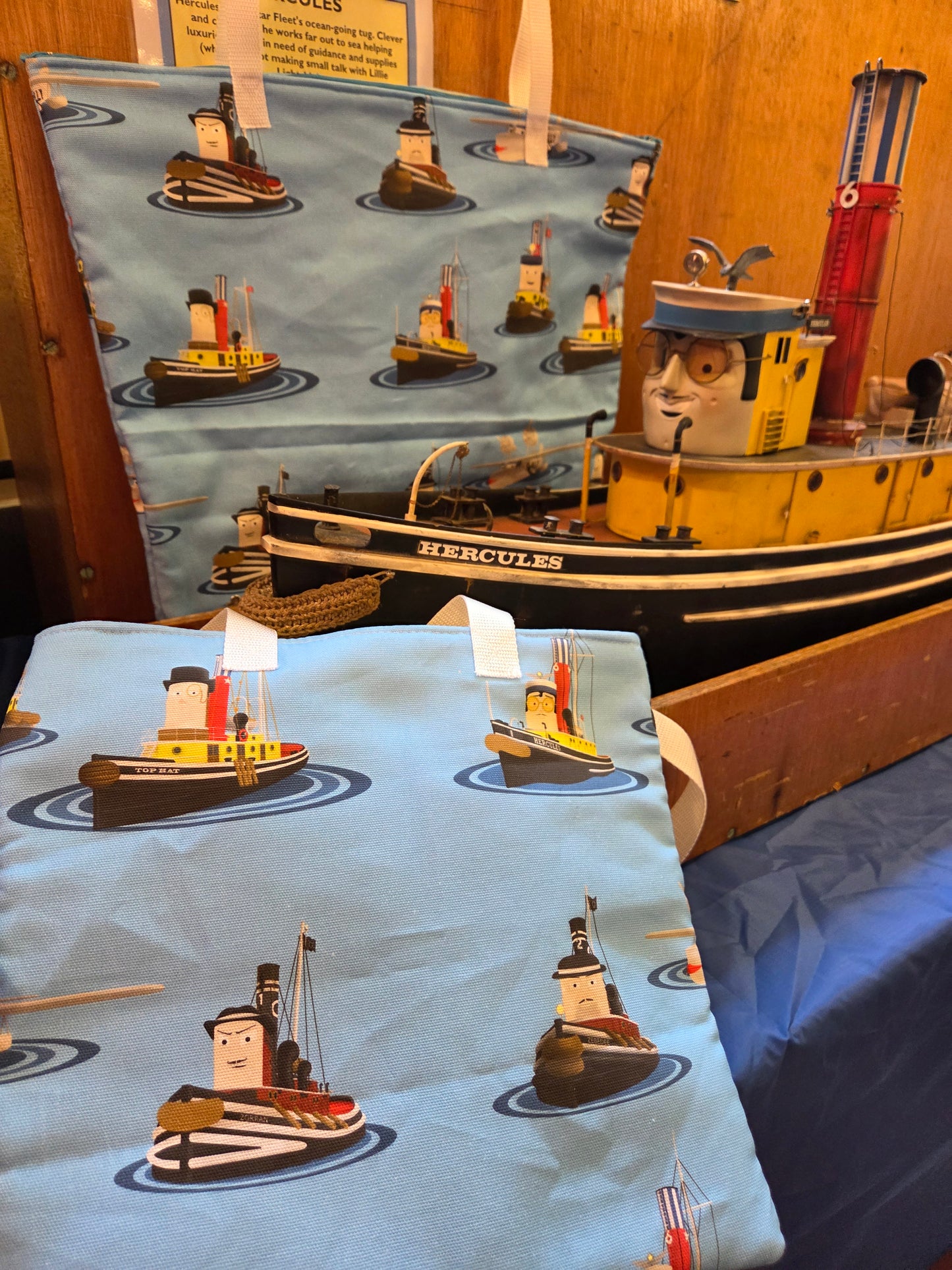 TUGS: The Exhibition Collaboration - Character Print Triple Layer Tote Bag (Commission Product)