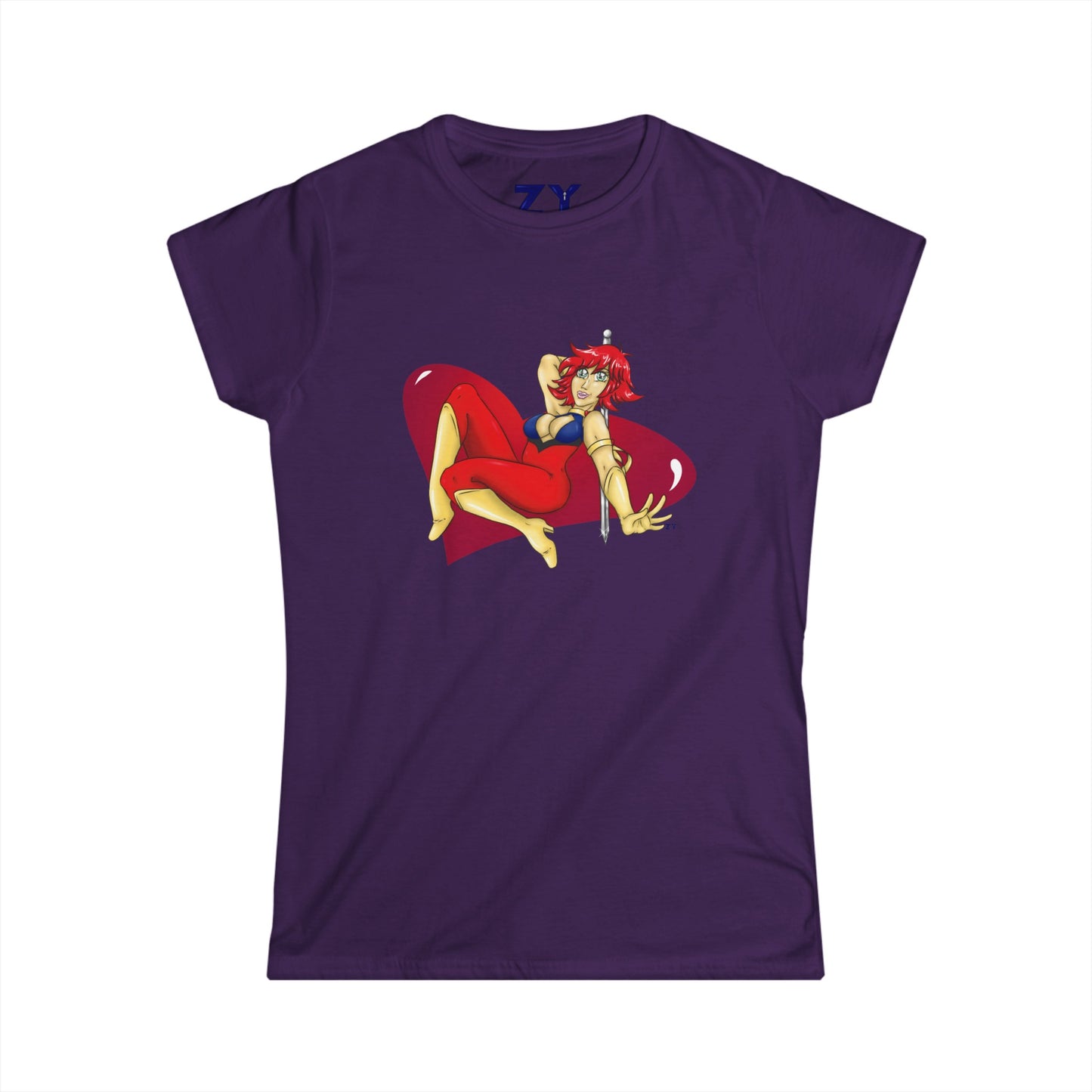 Cutey Honey Soft Style Ladies Tee