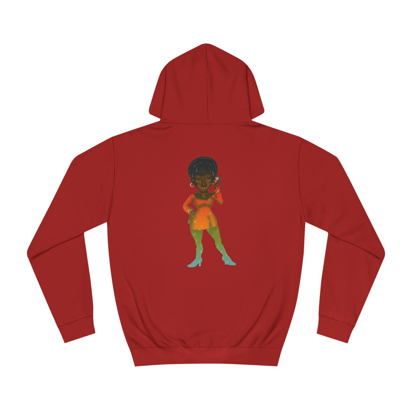 Lt. Uhura Fanart Unisex Hoodie