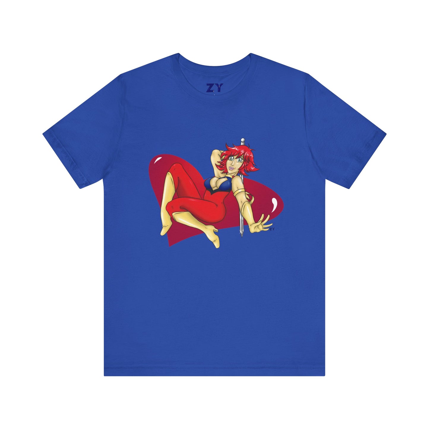 Cutey Honey Fanart Print Unisex Jersey Short Sleeve Tee