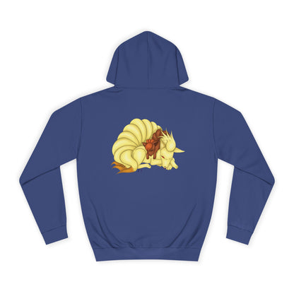 Poké Foxes 'Many Sleepy Tails' Print Unisex Hoodie
