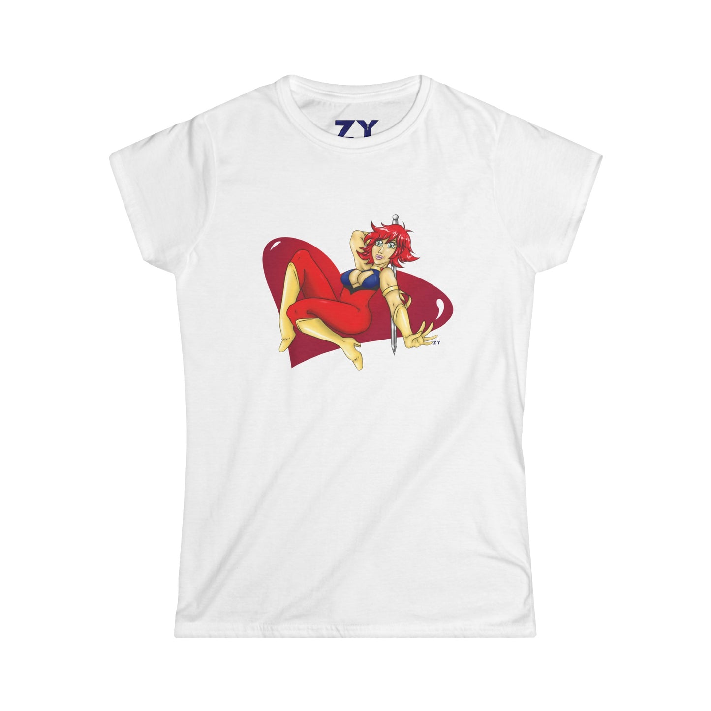 Cutey Honey Soft Style Ladies Tee