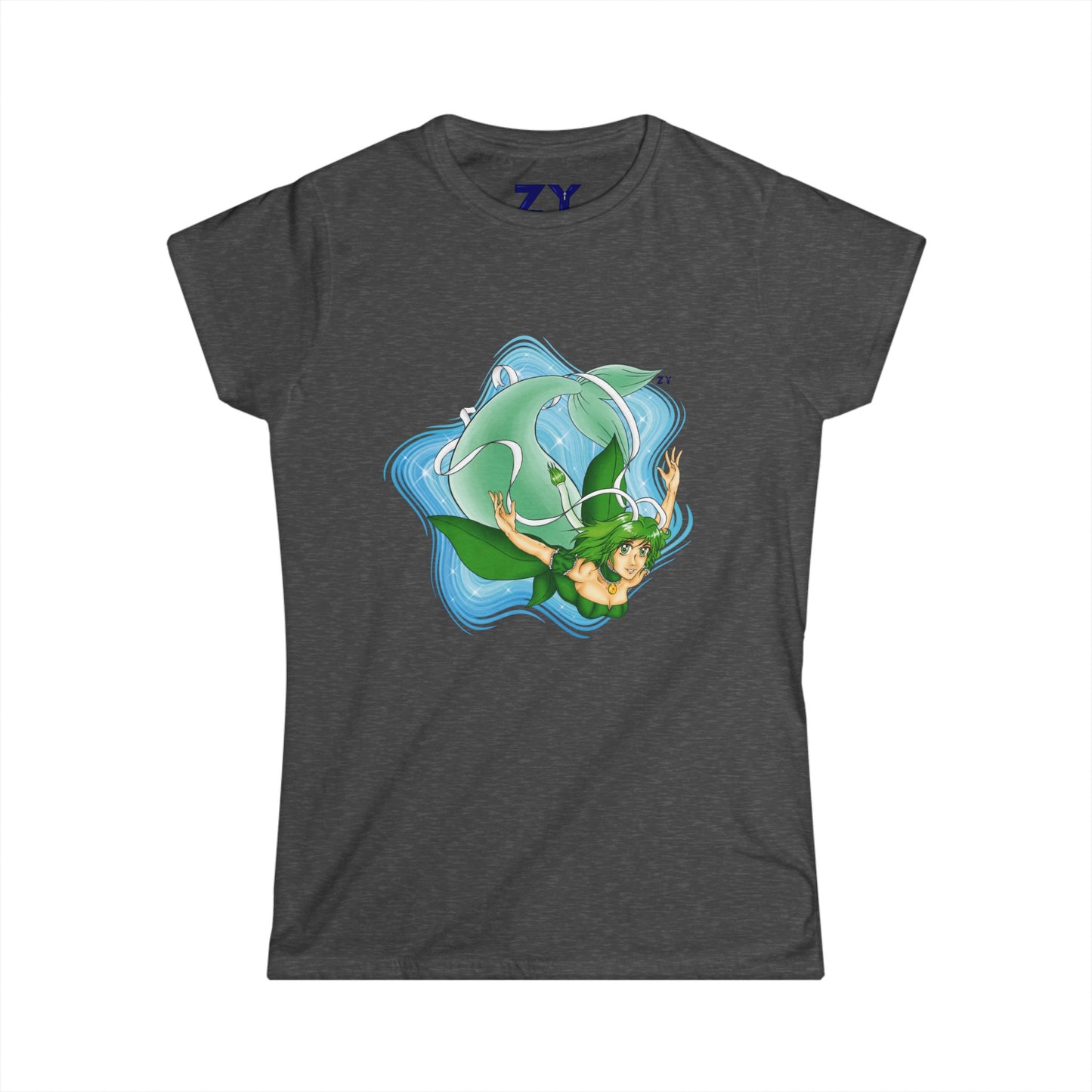 Mew Lettuce Mermaid Soft Style Ladies Tee