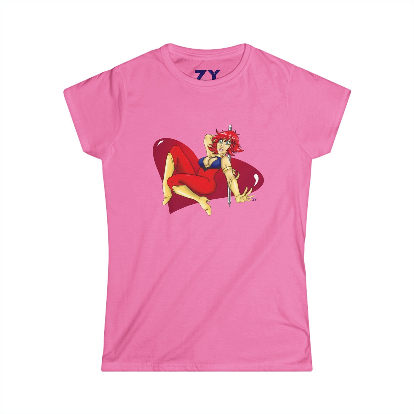 Cutey Honey Soft Style Ladies Tee