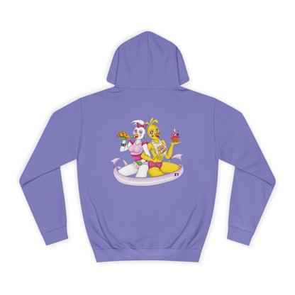 Double Chica (Toy & Glamrock) Character Print Unisex Hoodie