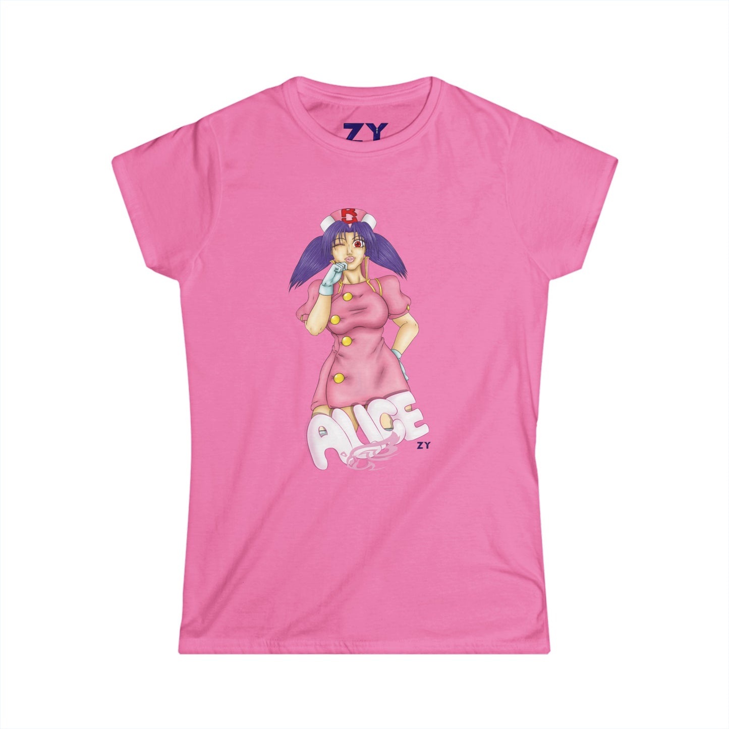 BR Nurse Alice Soft Style Ladies Tee