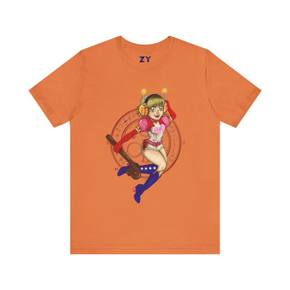 SH3 SD Princess Heart Heather Fanart Print Unisex Jersey Short Sleeve Tee