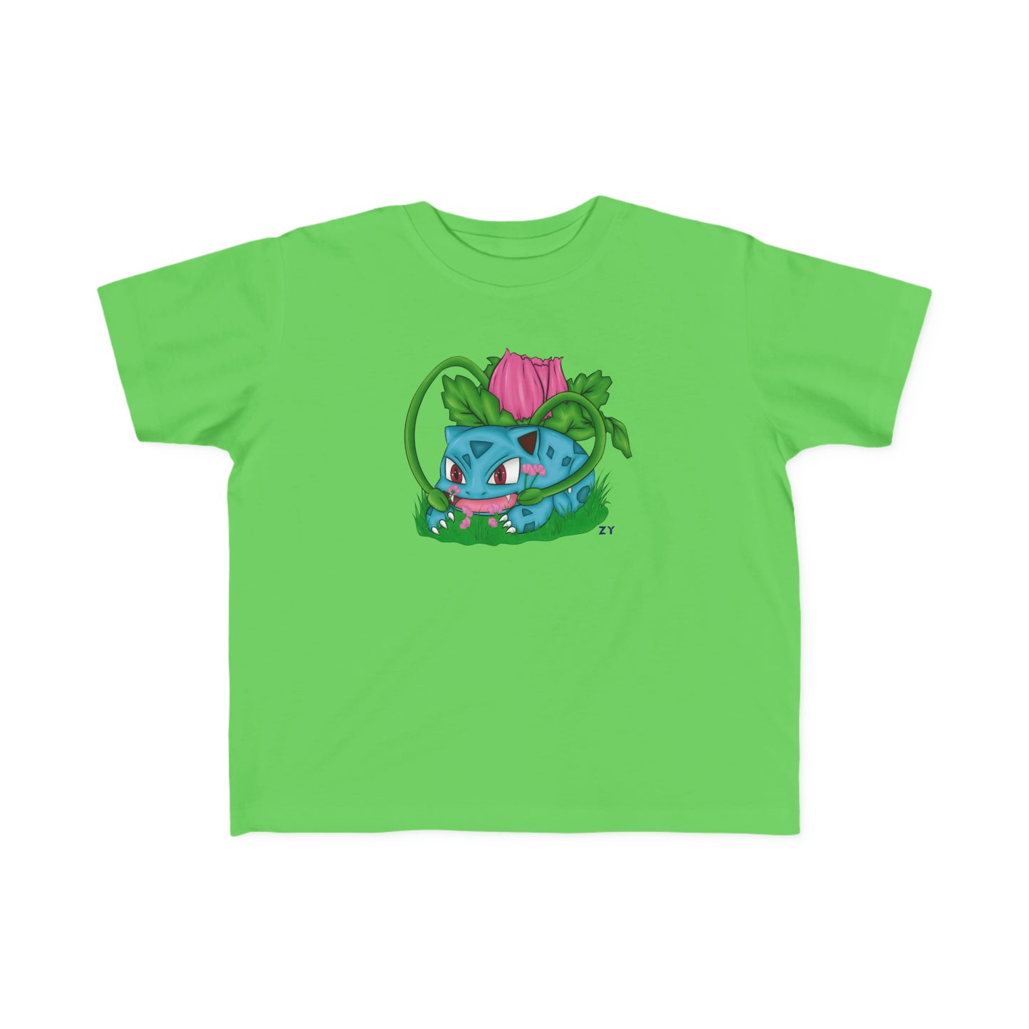 Pokesaur Fanart Kid's Fine Jersey Tee