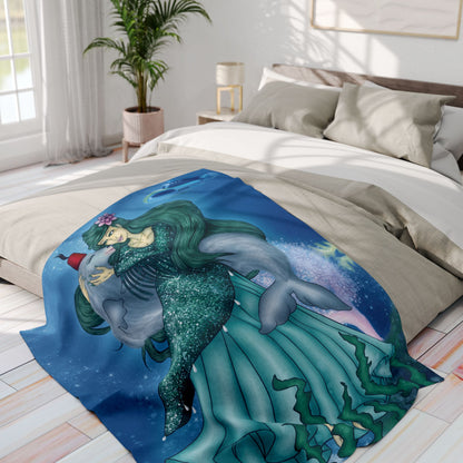 Marina & Oink Fanart Arctic Fleece Blanket