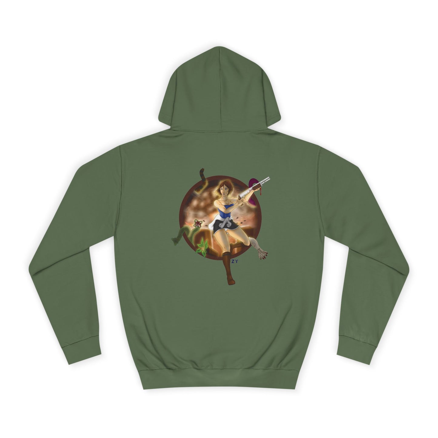 OG RE3 Jill Last Escape Character Print Unisex Hoodie