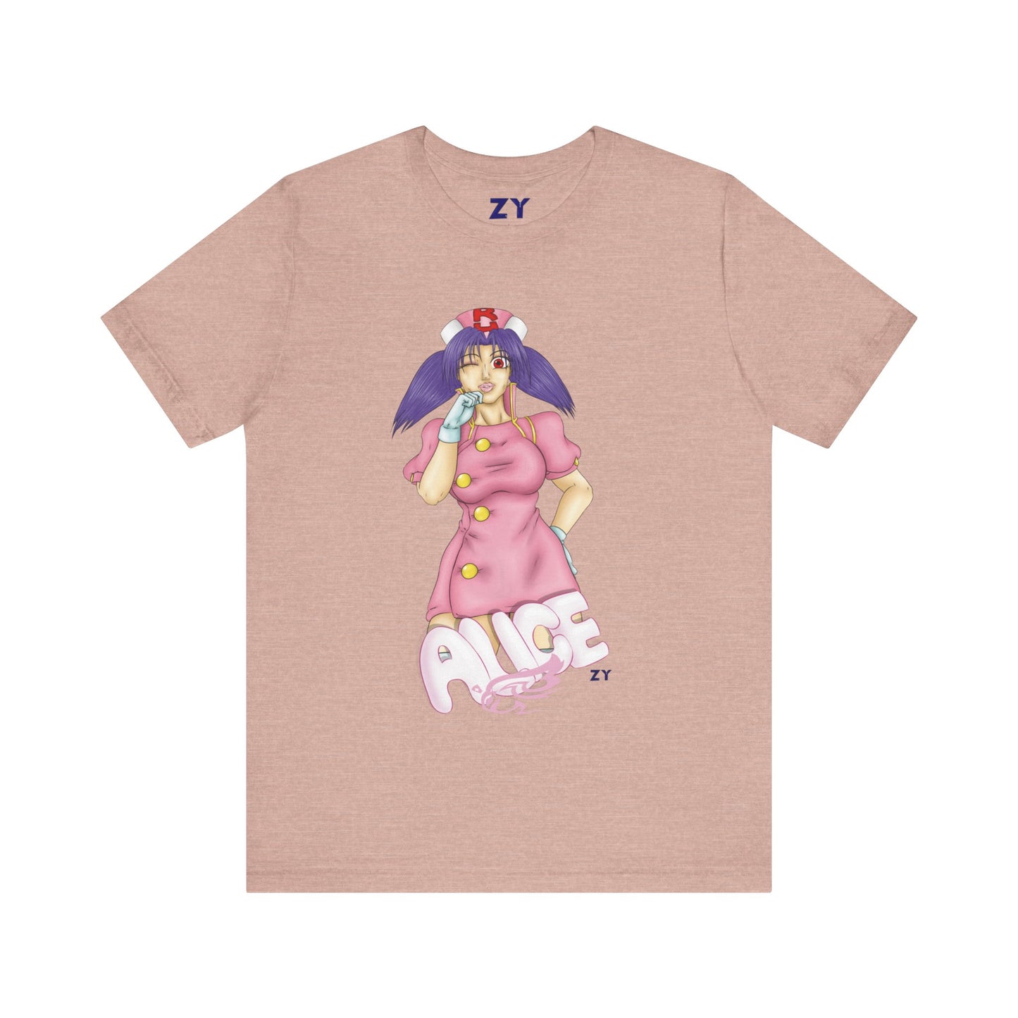 BR Nurse Alice Fanart Print Unisex Jersey Short Sleeve Tee