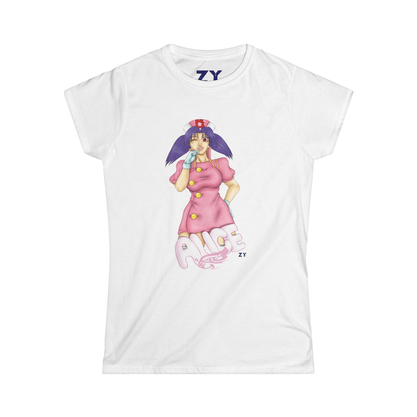 BR Nurse Alice Soft Style Ladies Tee