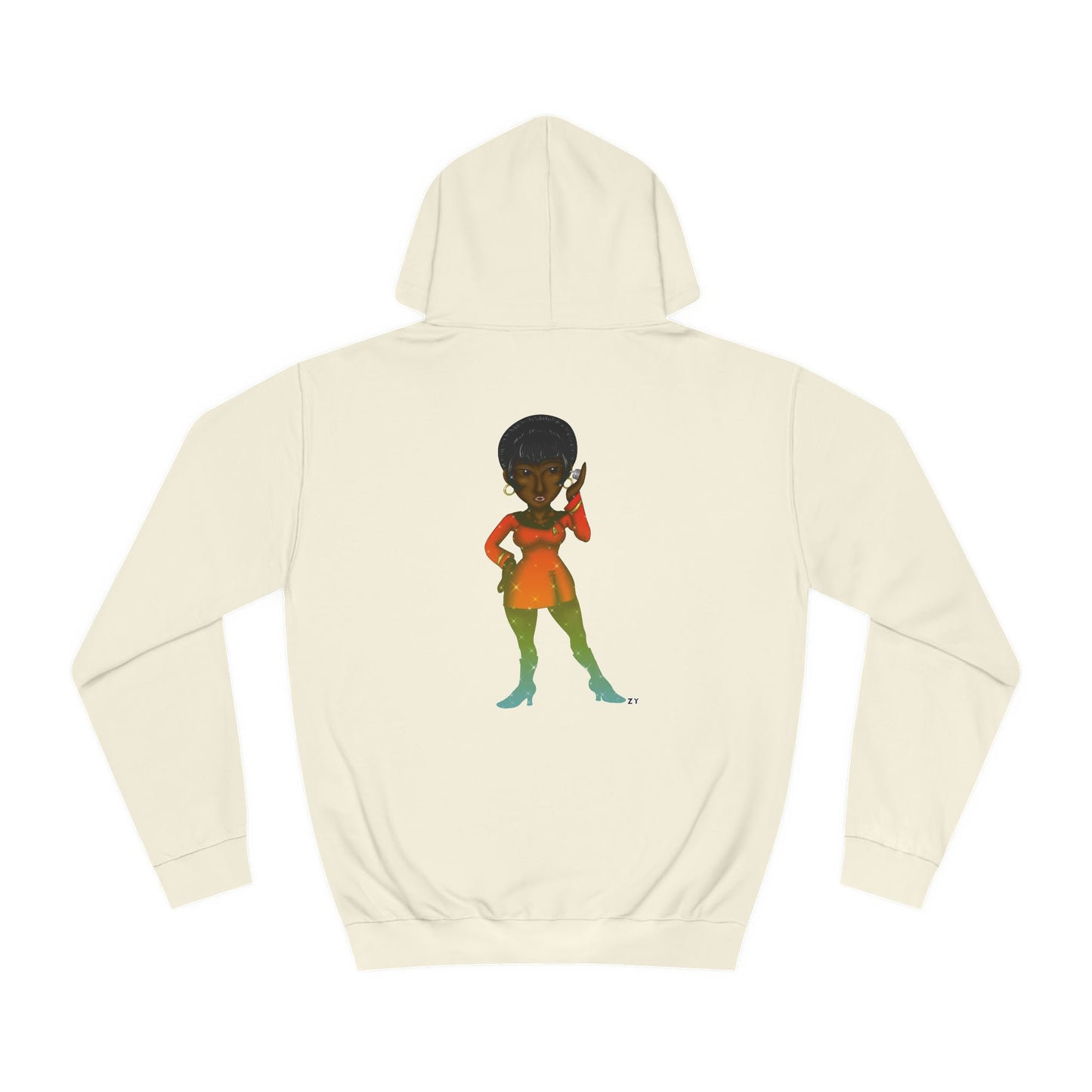 Lt. Uhura Fanart Unisex Hoodie