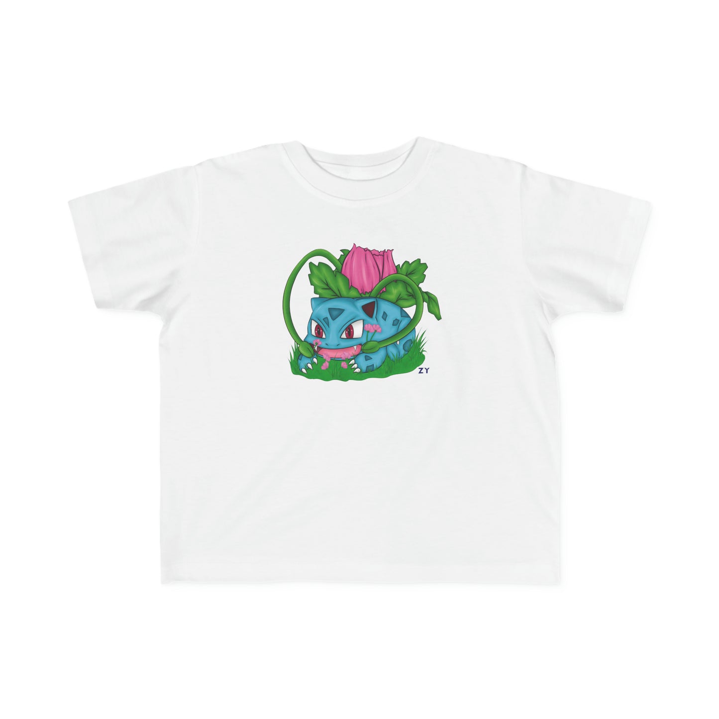 Pokesaur Fanart Kid's Fine Jersey Tee