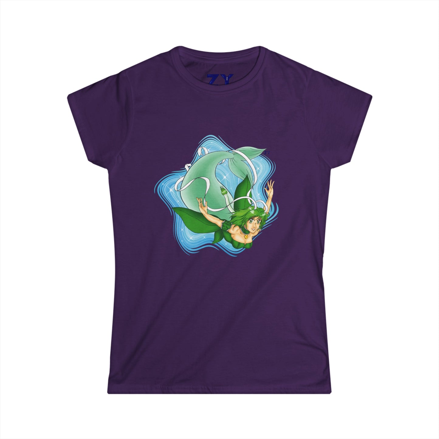 Mew Lettuce Mermaid Soft Style Ladies Tee