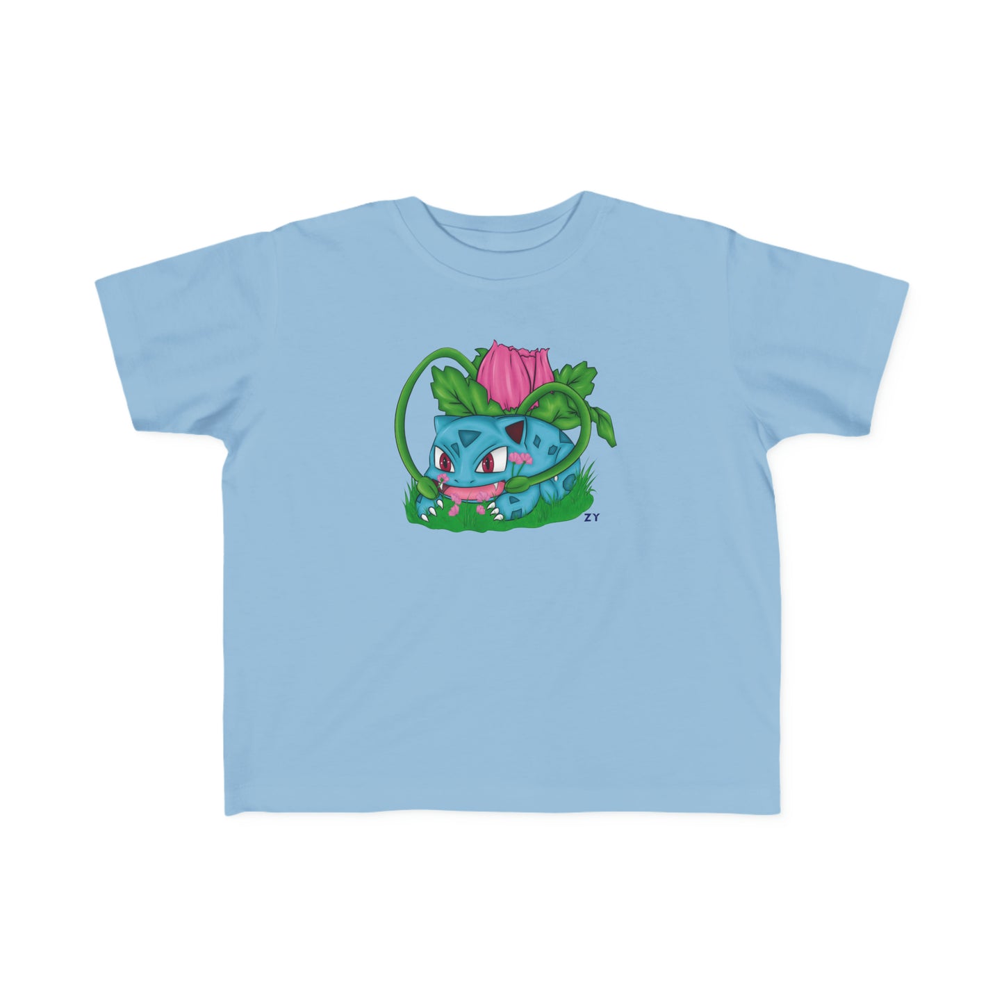 Pokesaur Fanart Kid's Fine Jersey Tee