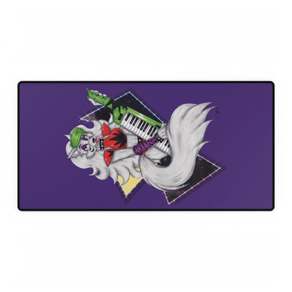 80's Glam Roxy Rockstar Fanart Print Fanart Desk Mat