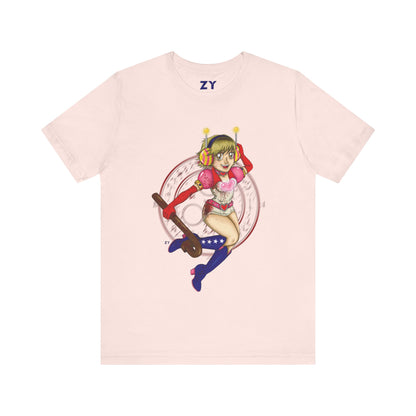 SH3 SD Princess Heart Heather Fanart Print Unisex Jersey Short Sleeve Tee