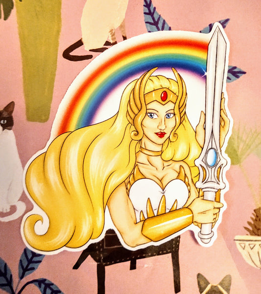 She-Ra Sticker [Fanart by Zippy Yonyx]