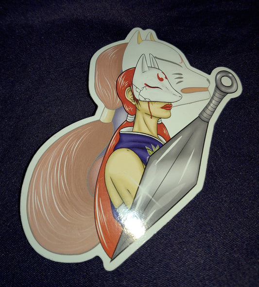 Kunimitsu Sticker [Fanart by Zippy Yonyx]