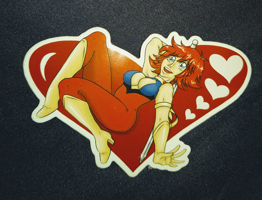 Cutey Honey Sticker [Fanart by Zippy Yonyx]