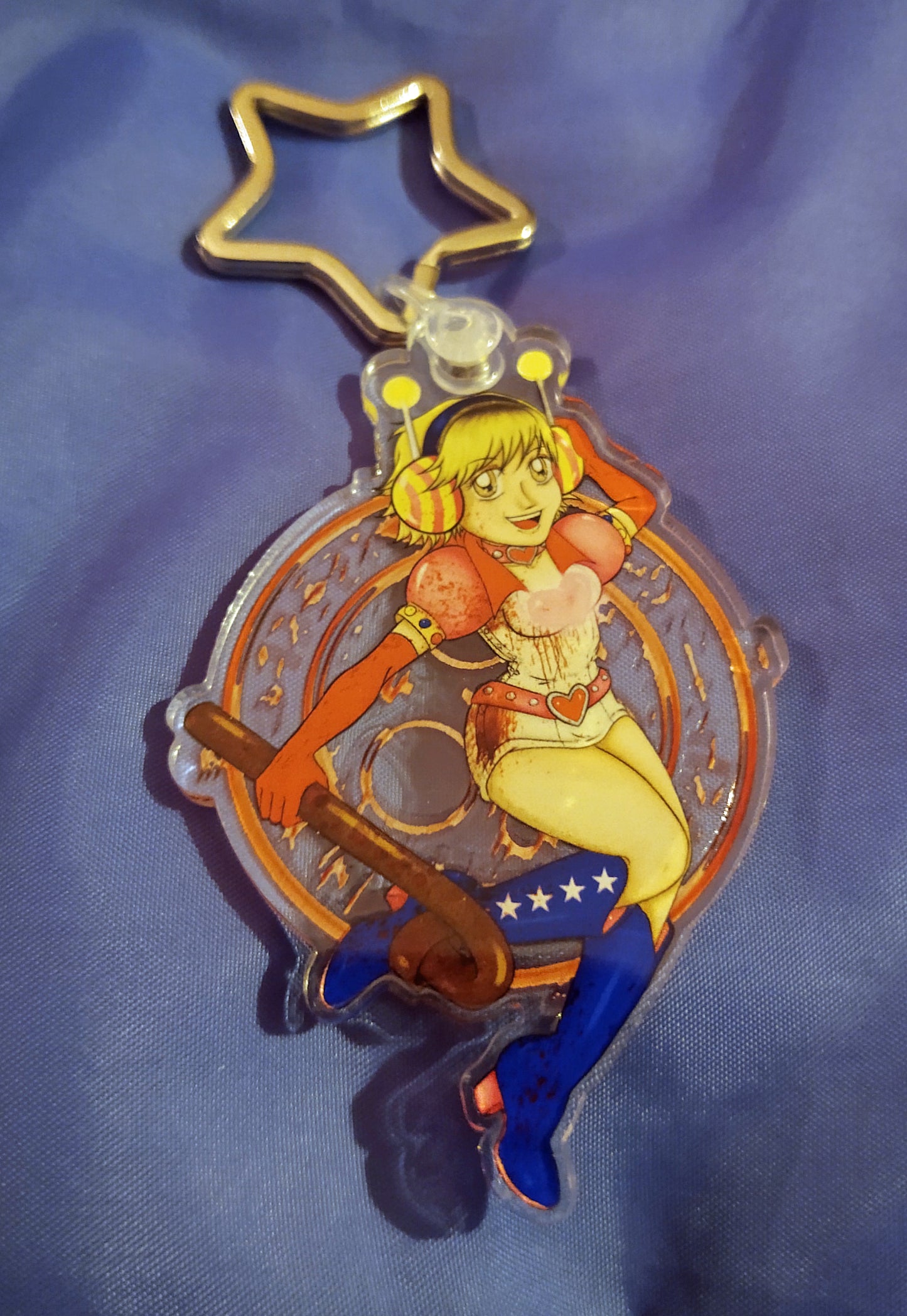 MISPRINT Princess Heart SH3 Keyring [Fanart by Zippy Yonyx]