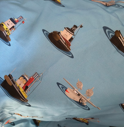 TUGS: The Exhibition Collaboration - Character Print Scrunchie (Commission Product)