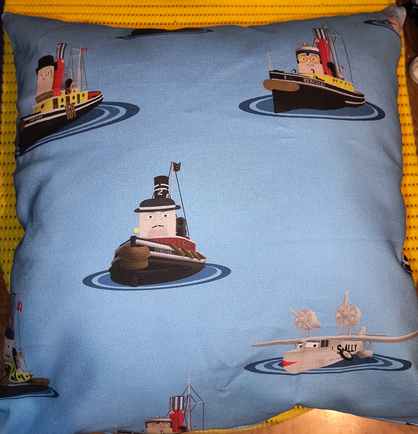 TUGS: The Exhibition Collaboration - Character Print Cushion (Commission Product)