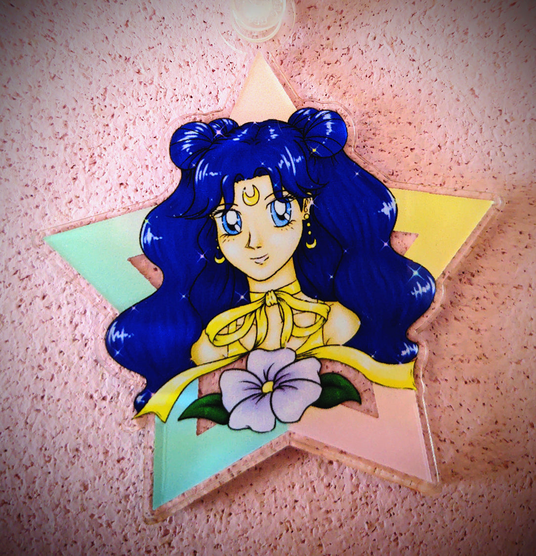 Human Luna (Sailor Moon) Keyring [Fanart by Zippy Yonyx]