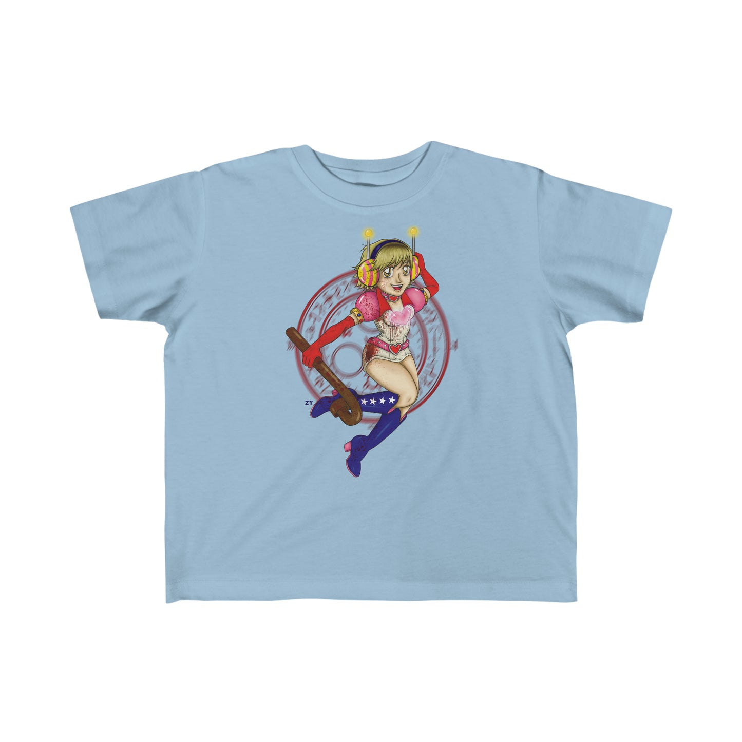 SH3 SD Princess Heart Heather Kid's Fine Jersey Tee