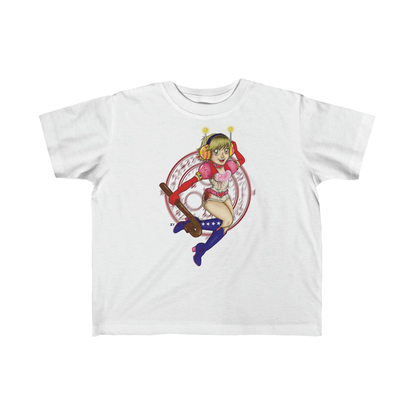 SH3 SD Princess Heart Heather Kid's Fine Jersey Tee