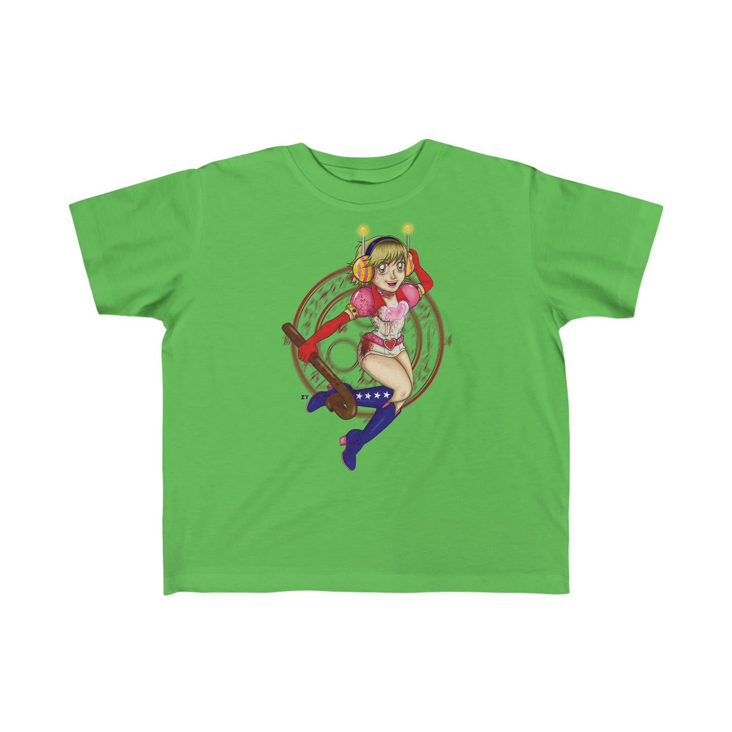 SH3 SD Princess Heart Heather Kid's Fine Jersey Tee