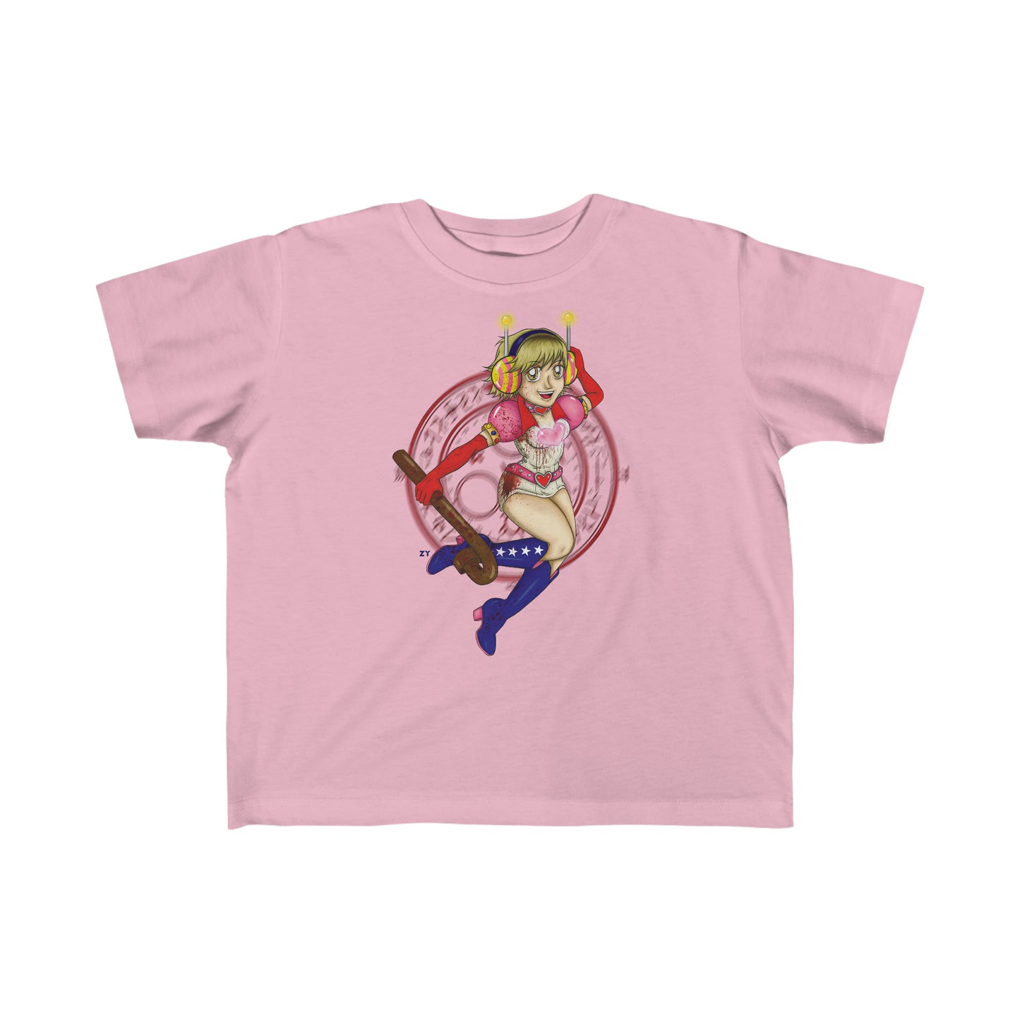 SH3 SD Princess Heart Heather Kid's Fine Jersey Tee