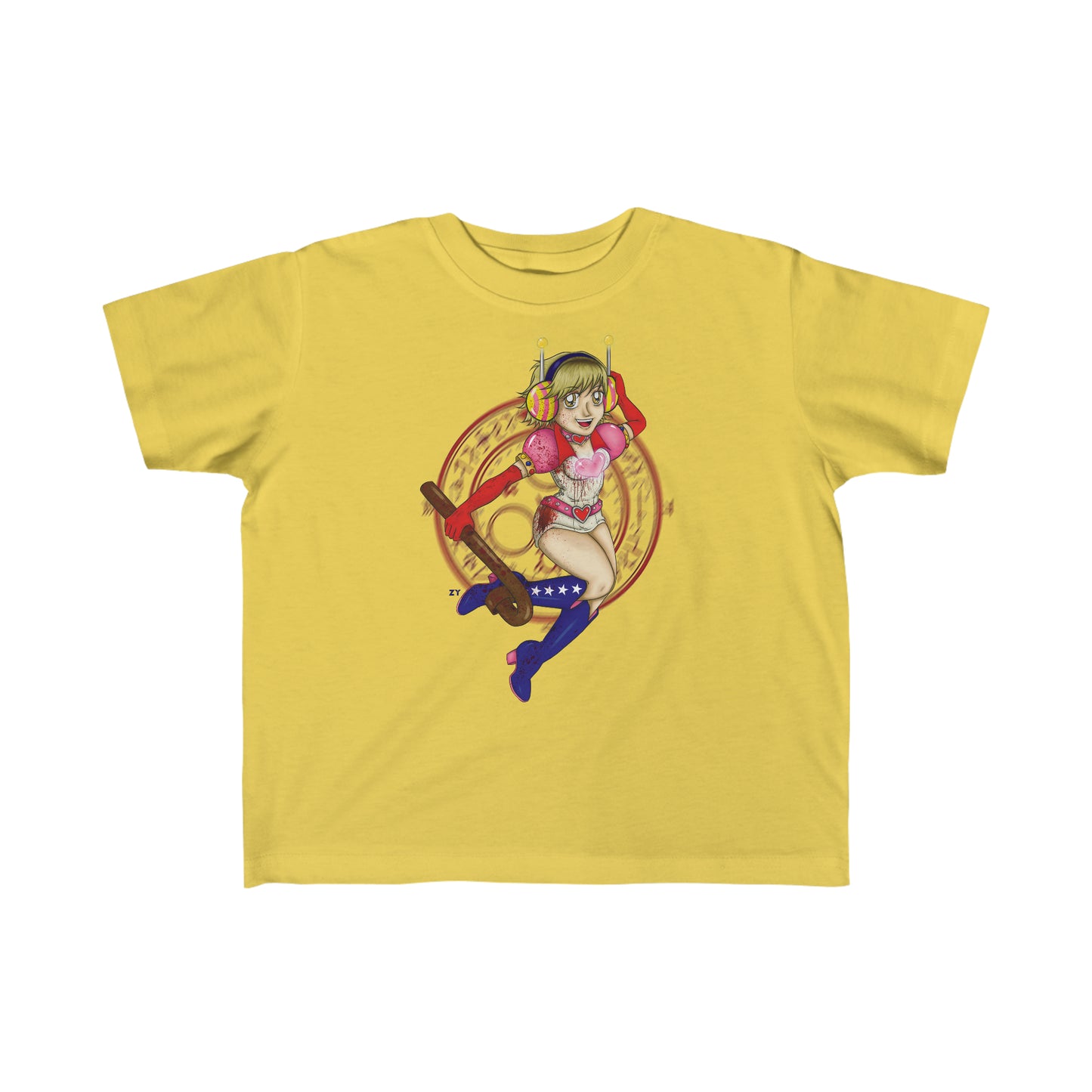 SH3 SD Princess Heart Heather Kid's Fine Jersey Tee